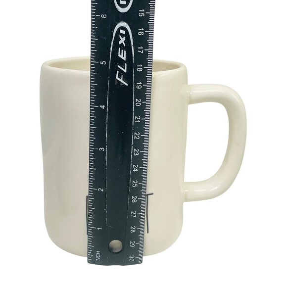 You Can Do It Rae Dunn Artisan Collection 24 Oz Ceramic Mug Classic White - Picture 6 of 6